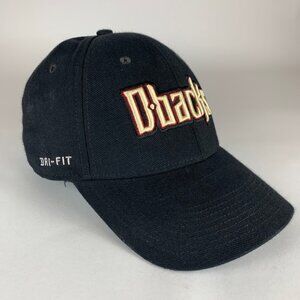 Arizona Diamondbacks MLB Black Nike Dri Fit Legacy91 Stretch Fitted Hat One Size